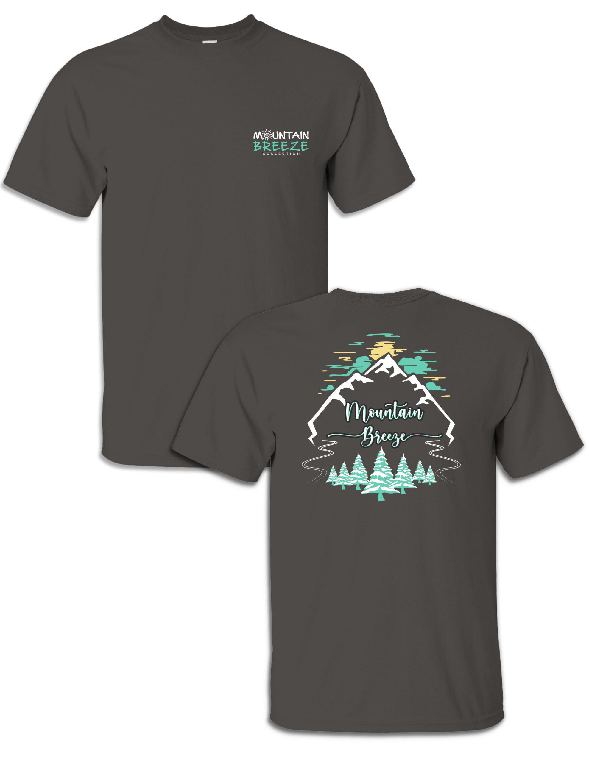 Snow Capped Mountain - Coastal Breeze Tees