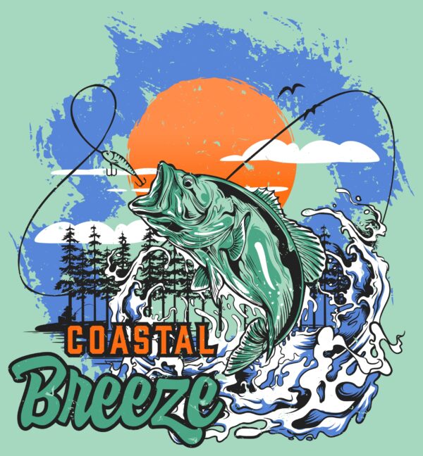 Coastal Breeze Bass Fish - Image 2