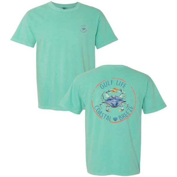 Coastal Breeze Blue Crab Tee
