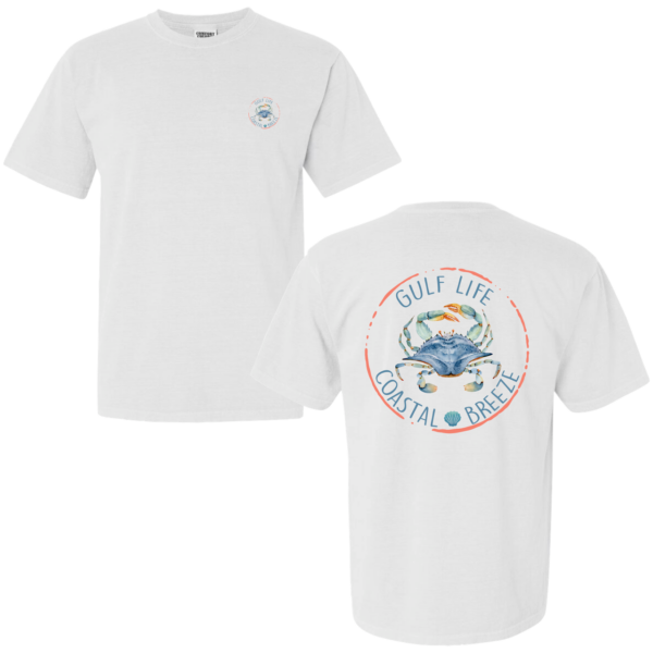Coastal Breeze Blue Crab Tee