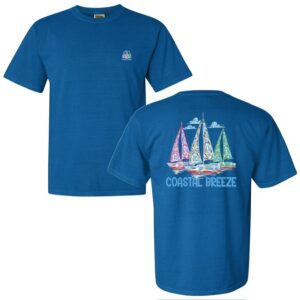 Sailing into Summer t-shirt in navy
