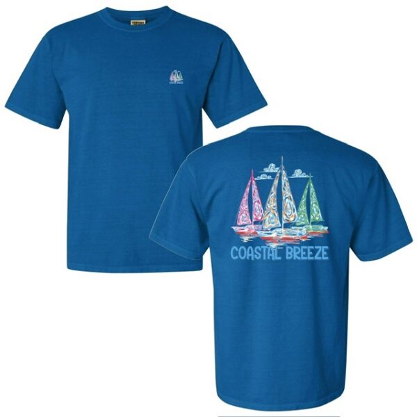 Sailing into Summer t-shirt in navy