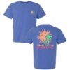 Summer Sun T-shirt in flo blue