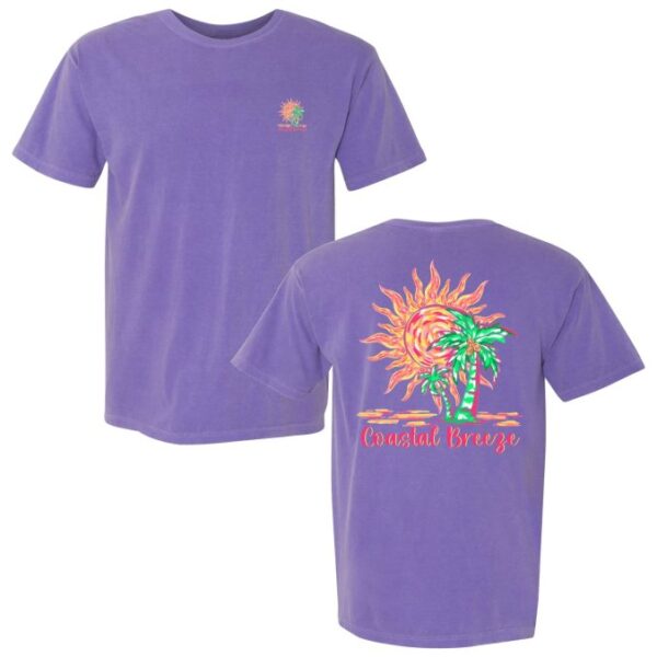 Summer Sun T-shirt in violet