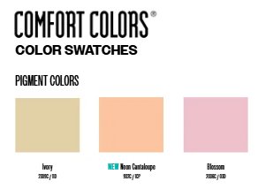 Comfort Colors Color Swatches