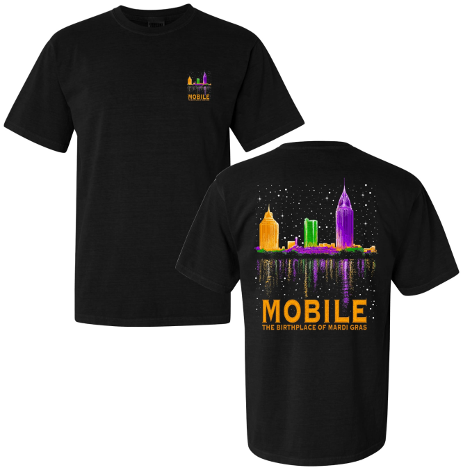 Mobile: The Birthplace of Mardi Gras Tee