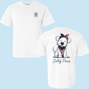 Patriotic Pup white